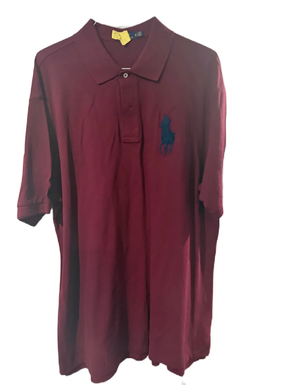 Polo by Ralph Lauren Men’s Maroon Short-Sleeve Polo